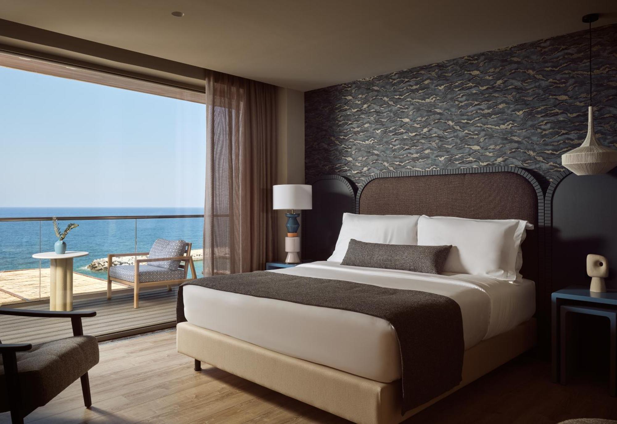 The Royal Blue A Luxury Beach Resort (Adults Only) Pánormos Eksteriør bilde