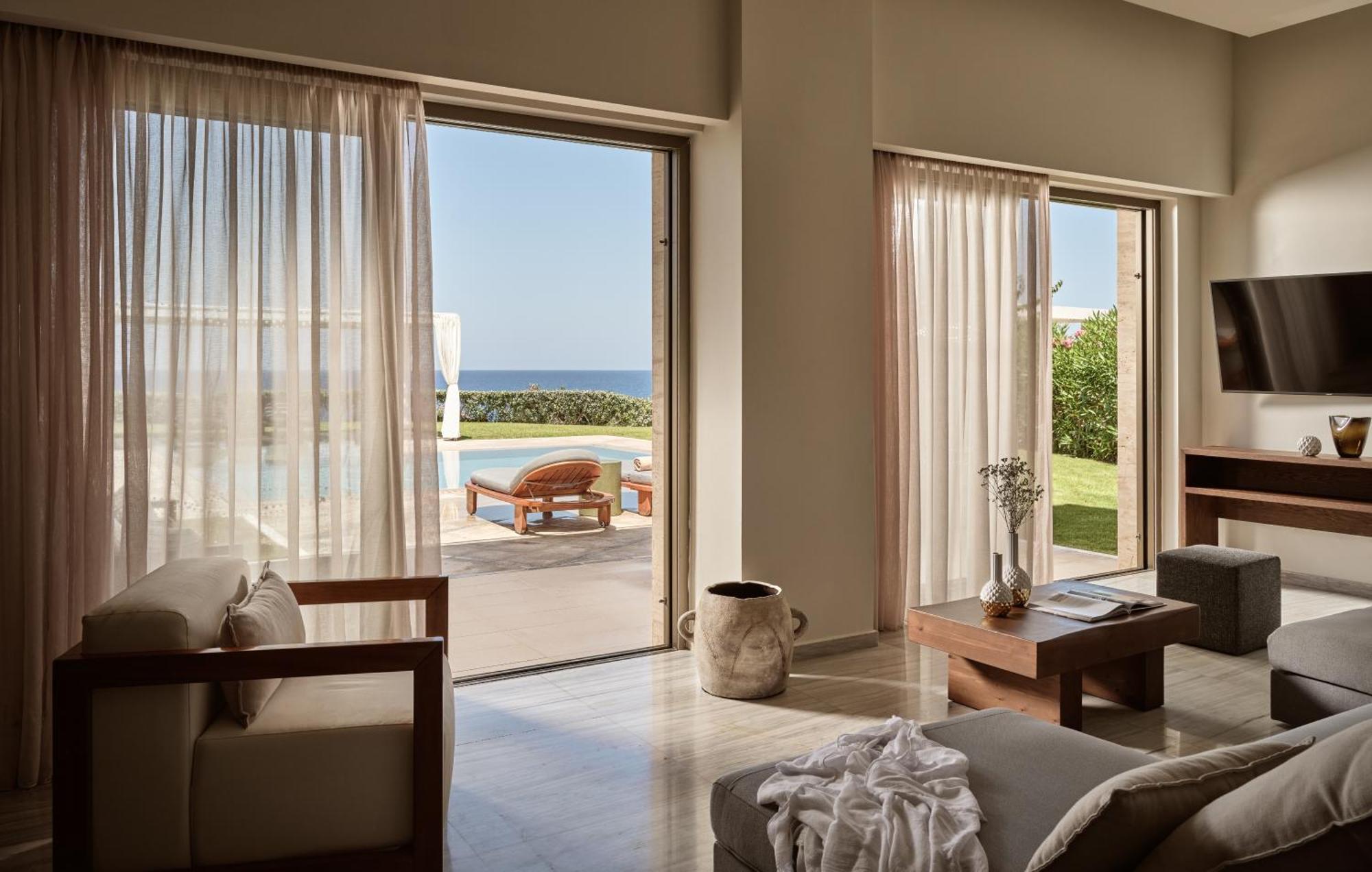 The Royal Blue A Luxury Beach Resort (Adults Only) Pánormos Eksteriør bilde