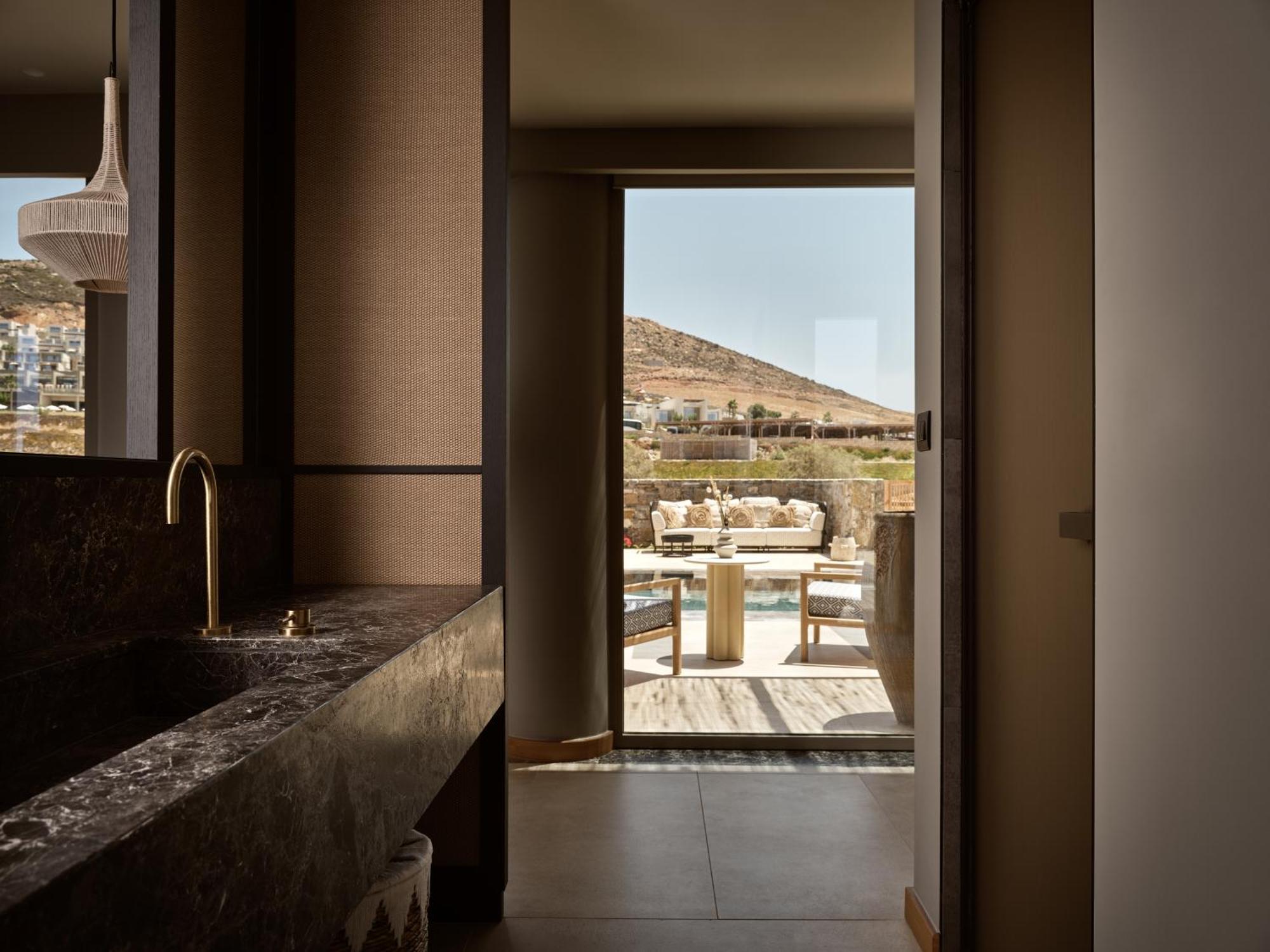 The Royal Blue A Luxury Beach Resort (Adults Only) Pánormos Eksteriør bilde
