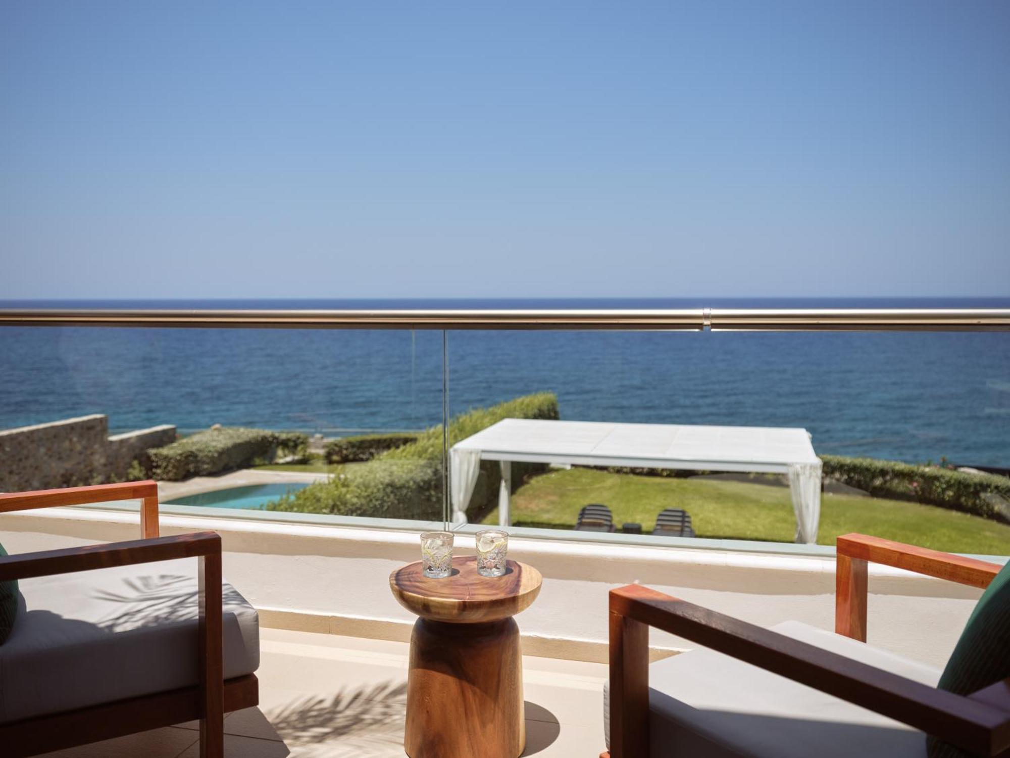 The Royal Blue A Luxury Beach Resort (Adults Only) Pánormos Eksteriør bilde