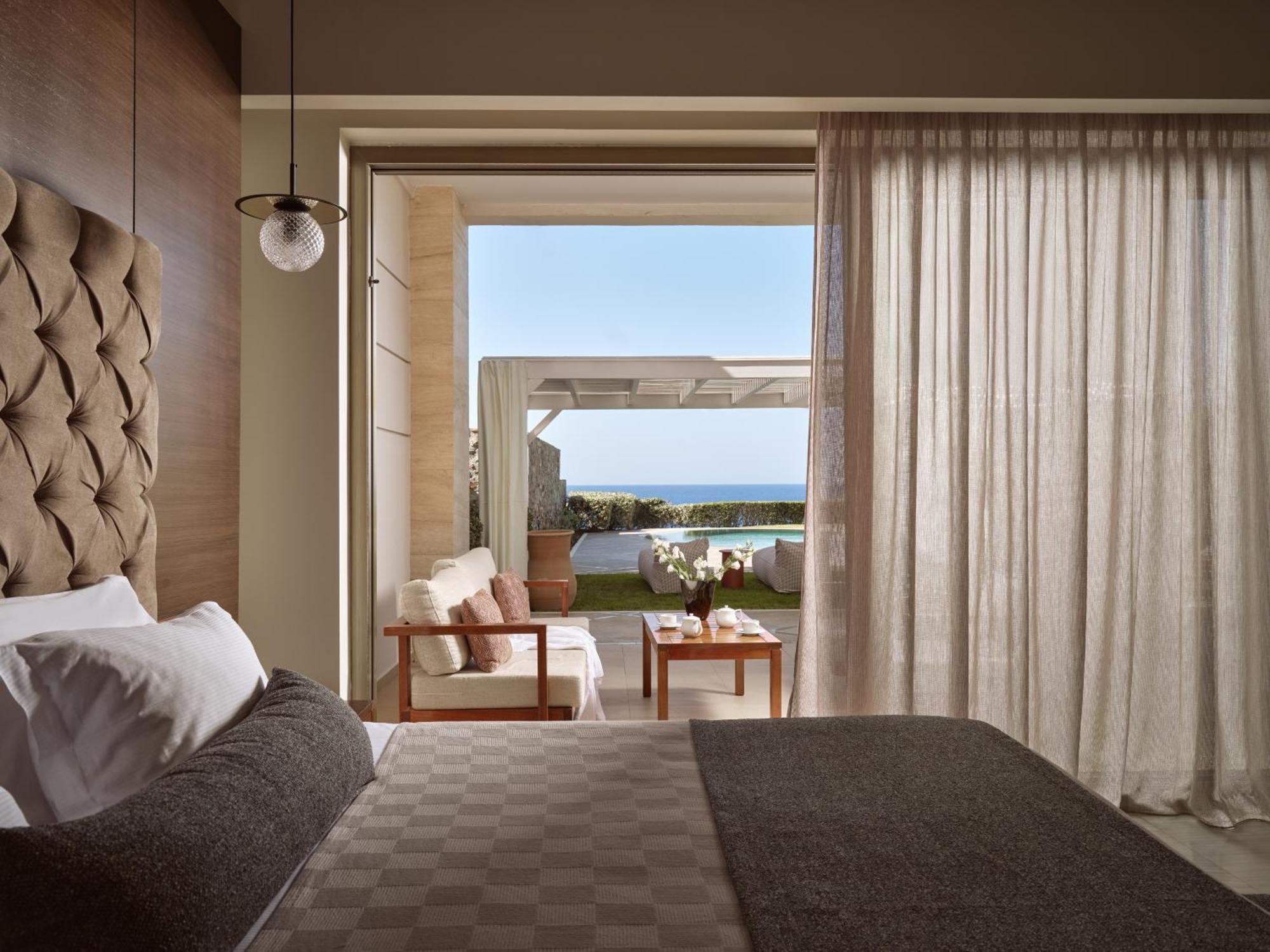 The Royal Blue A Luxury Beach Resort (Adults Only) Pánormos Eksteriør bilde