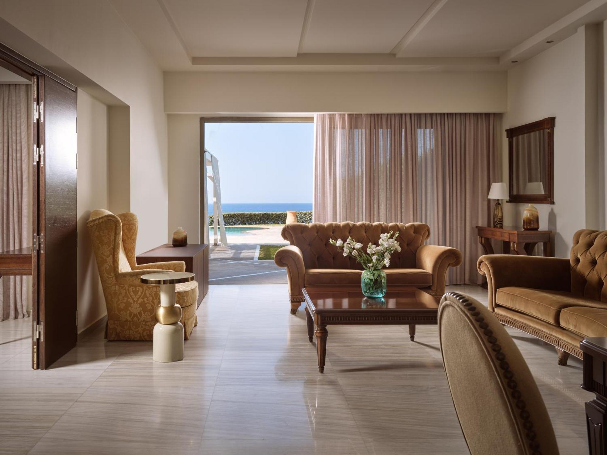 The Royal Blue A Luxury Beach Resort (Adults Only) Pánormos Eksteriør bilde