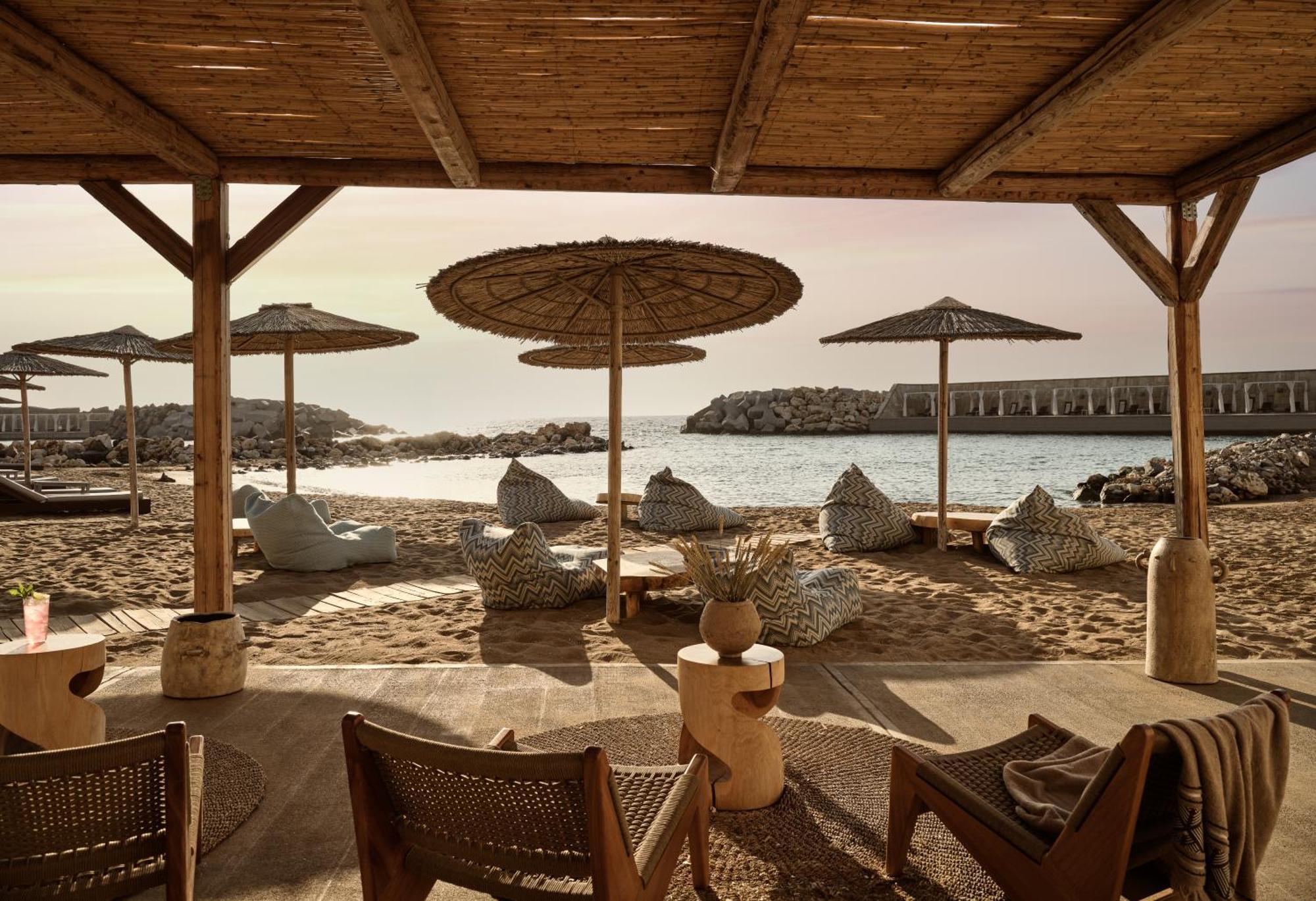 The Royal Blue A Luxury Beach Resort (Adults Only) Pánormos Eksteriør bilde