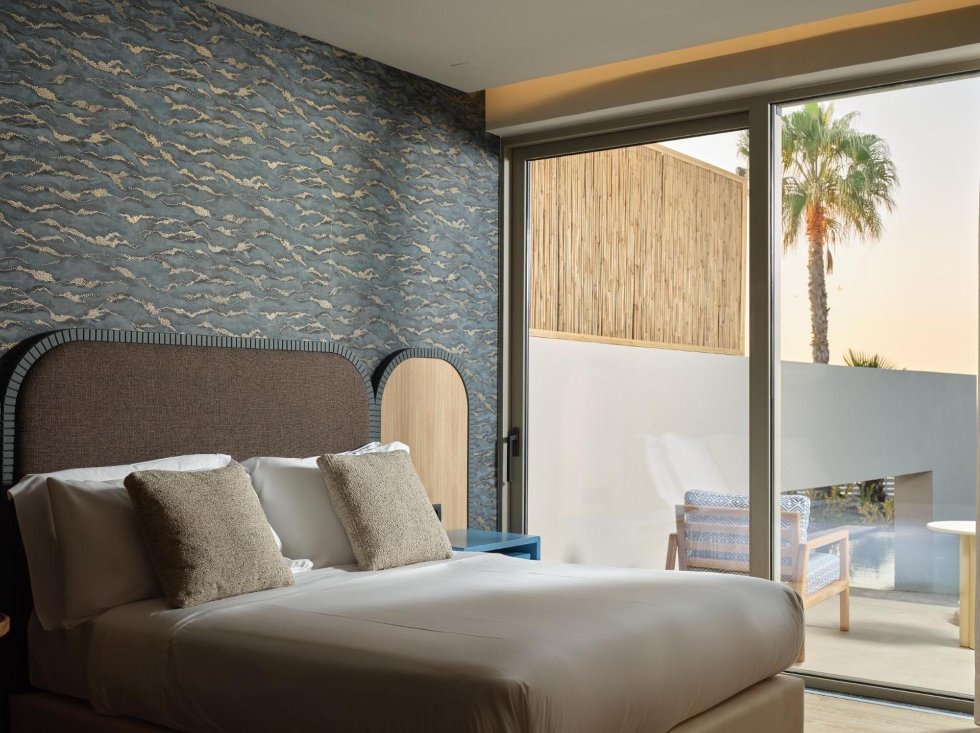 The Royal Blue A Luxury Beach Resort (Adults Only) Pánormos Eksteriør bilde